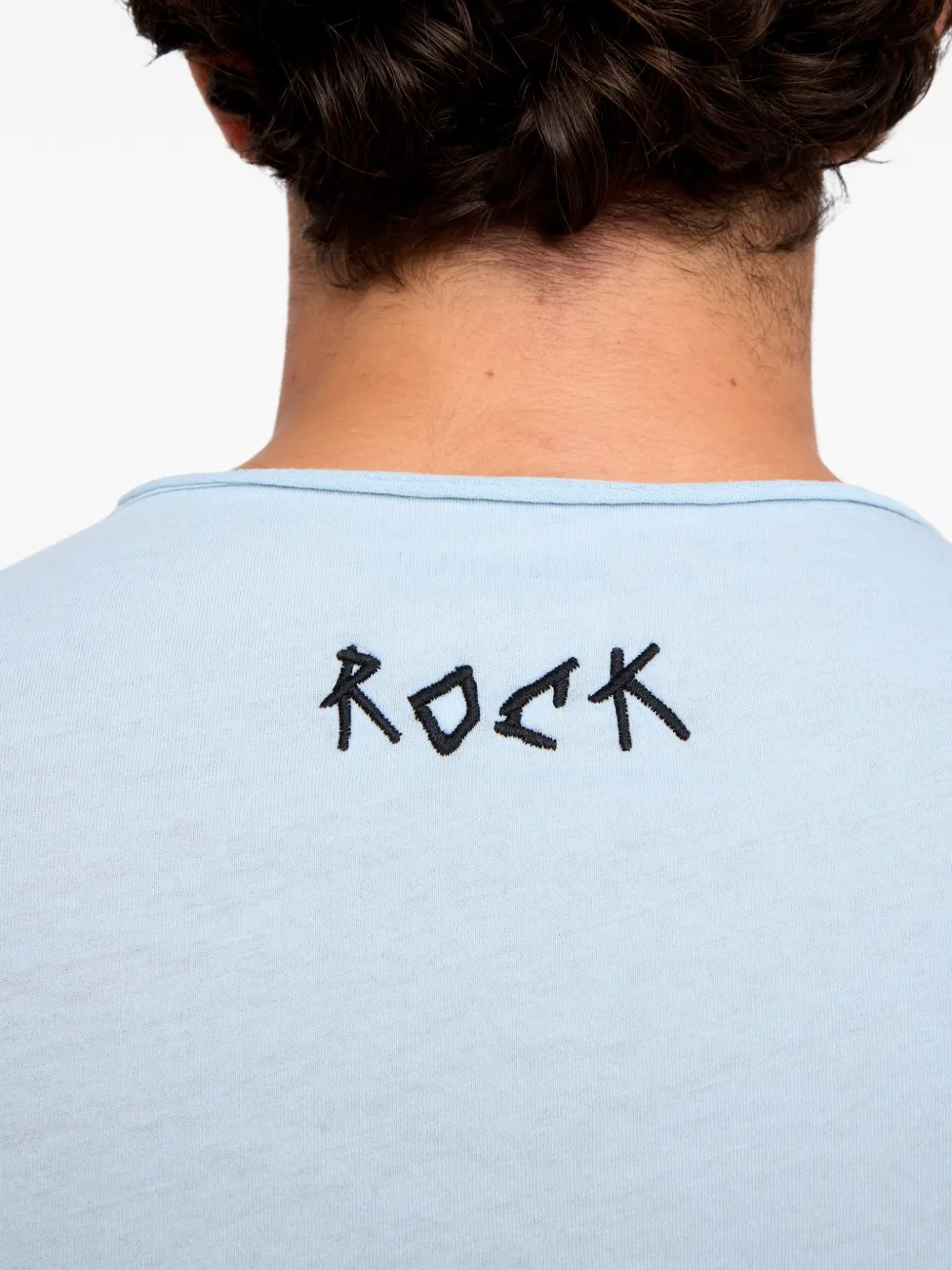 Zadig&Voltaire Monsatir Henley T-shirt Blauw