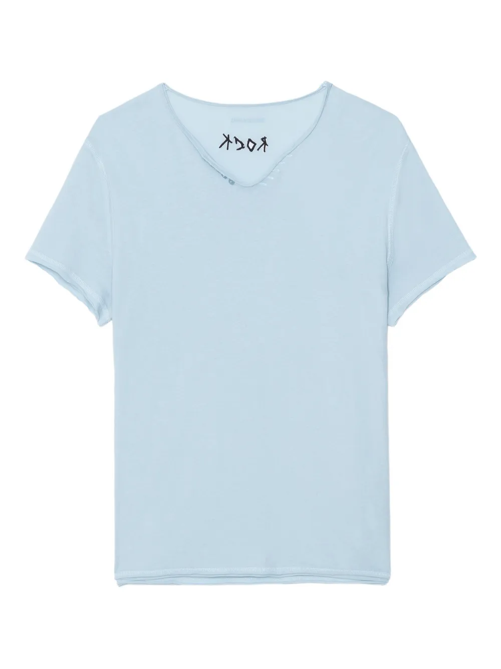 Zadig&Voltaire Monsatir Henley T-Shirt | Blue | Image 1