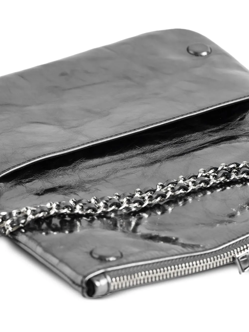 Zadig&Voltaire Rock Vintage clutch Grijs