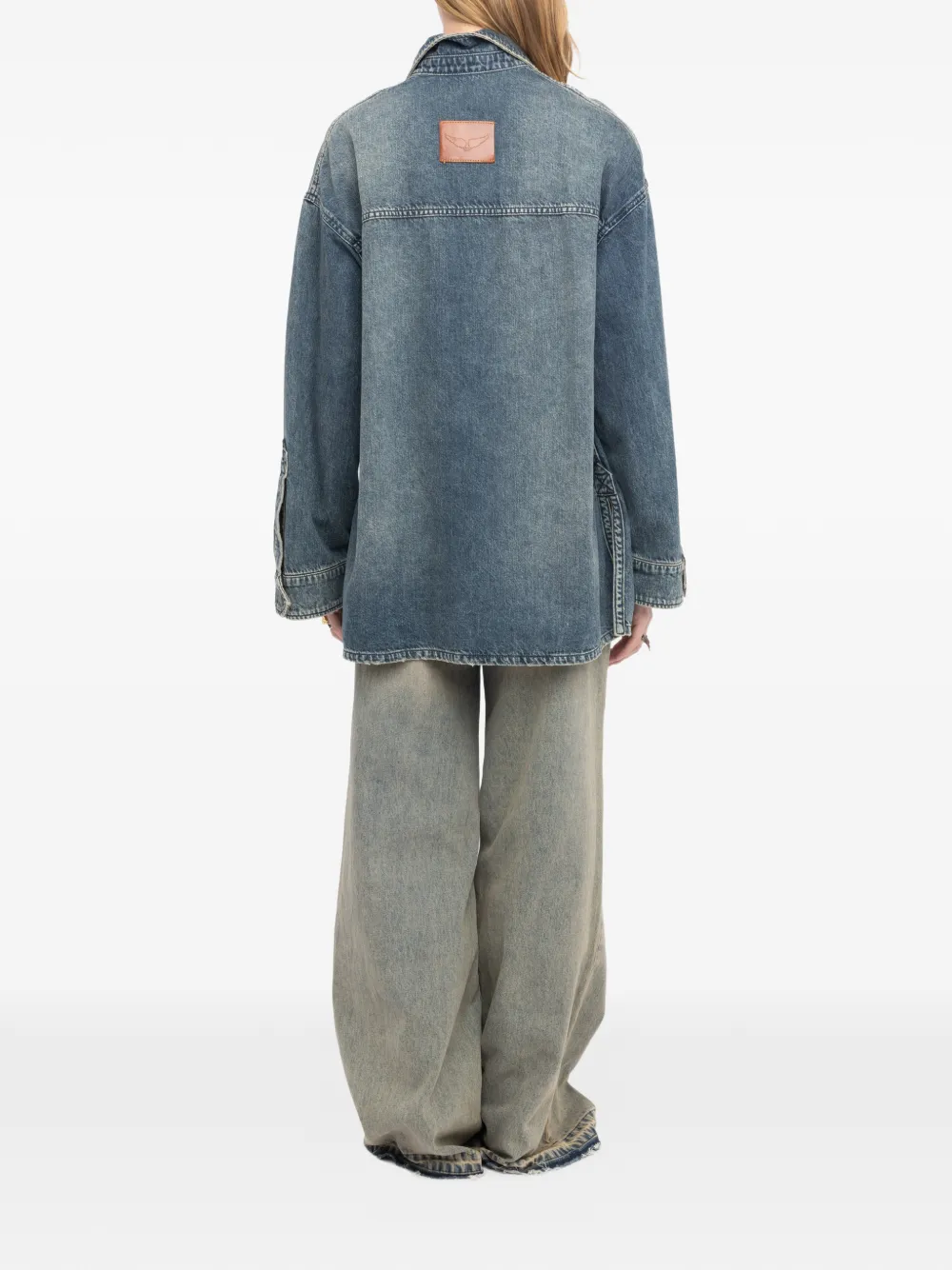  Zadig&voltaire Timona Pockets Shirt - Blue 