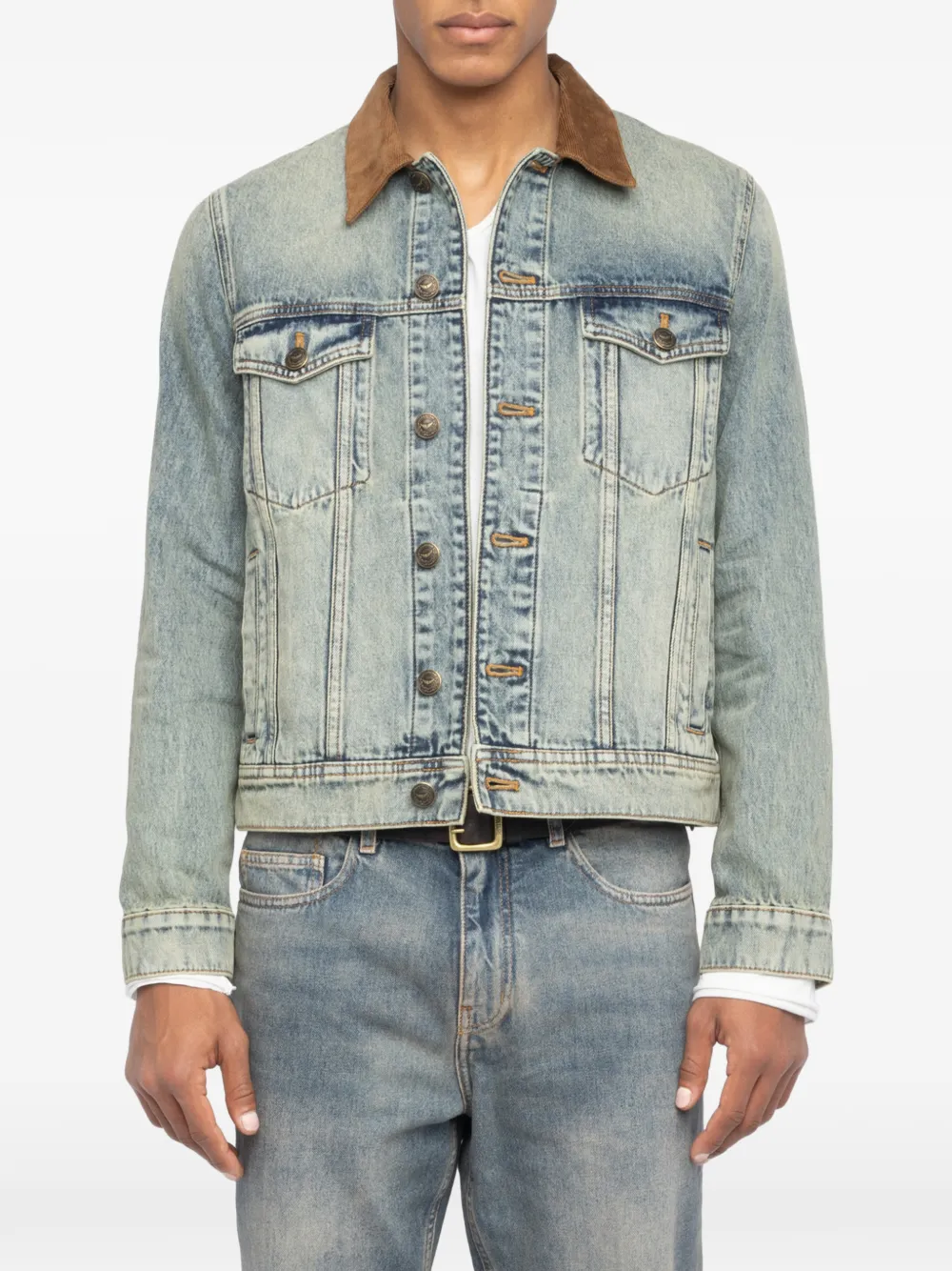 Zadig&Voltaire Bases denim jack Blauw