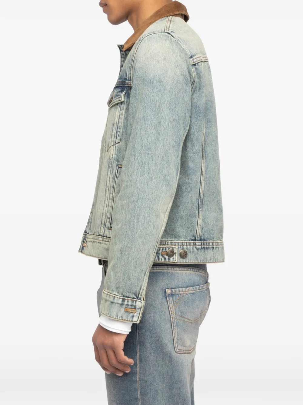 Zadig&Voltaire Bases denim jack Blauw