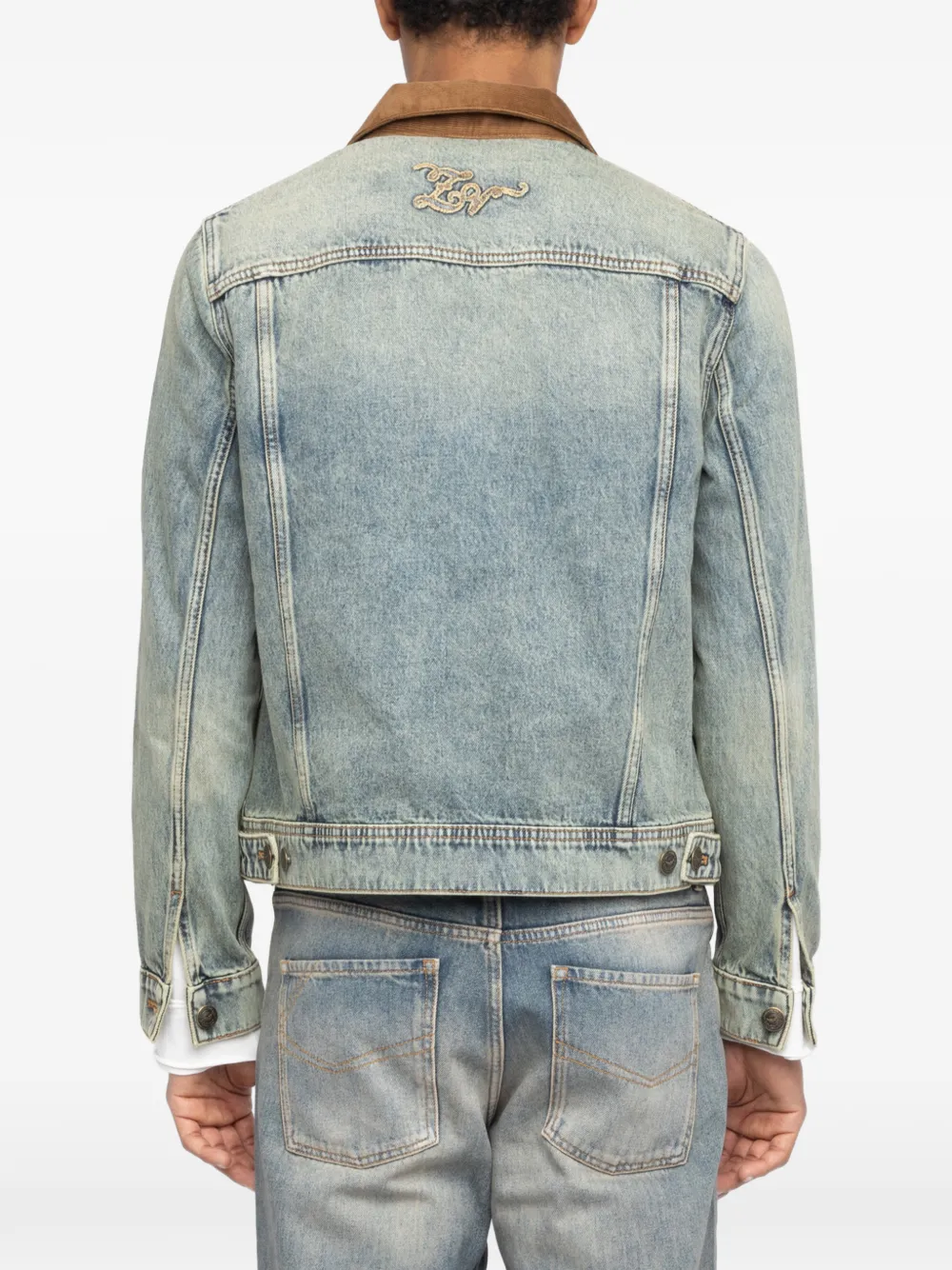 Zadig&Voltaire Bases denim jack Blauw