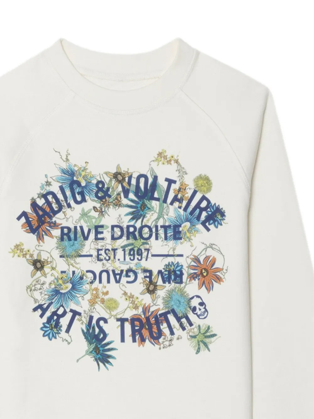 Zadig&Voltaire Sweater met ronde hals Wit