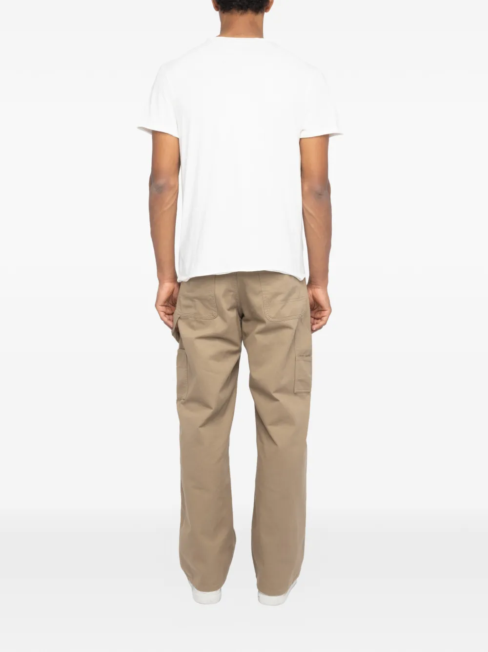 Zadig&Voltaire Monastir Henley T-shirt Wit