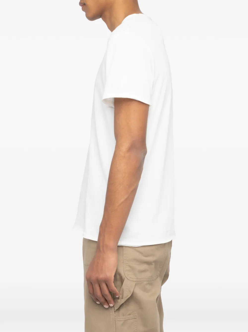 Zadig&Voltaire Monastir Henley T-shirt Wit
