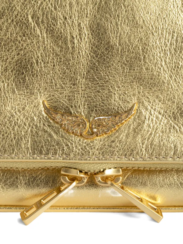 Zadig&Voltaire Leather Cross Body Bag | Gold | FARFETCH