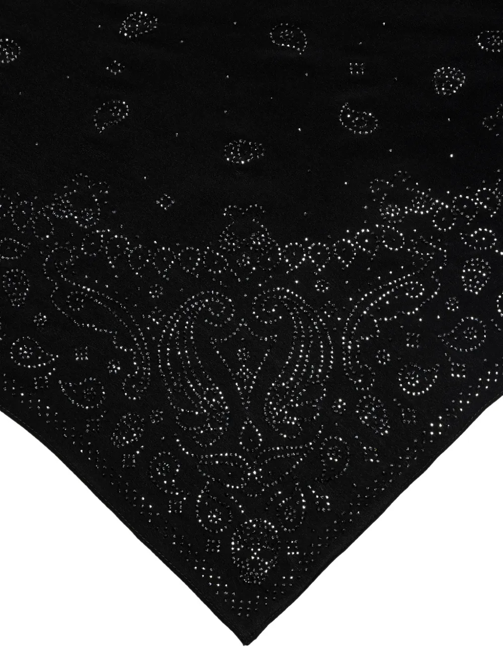 Zadig&Voltaire embellished scarf - Zwart
