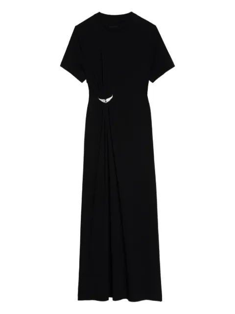 Zadig&Voltaire Raja wings-motif maxi dress