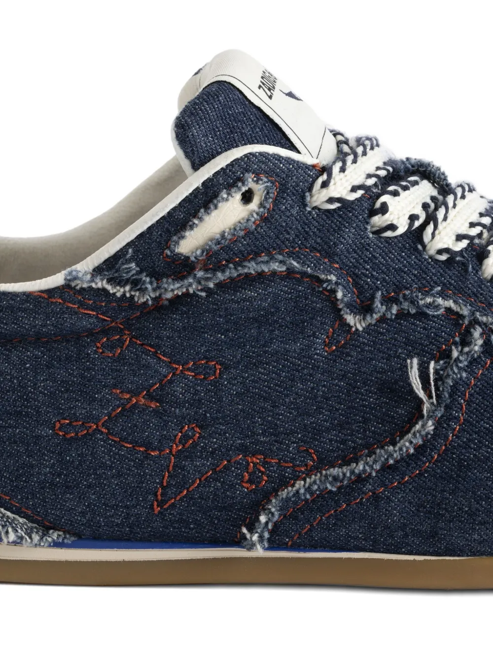 Zadig&Voltaire Dance sneakers met franje Blauw