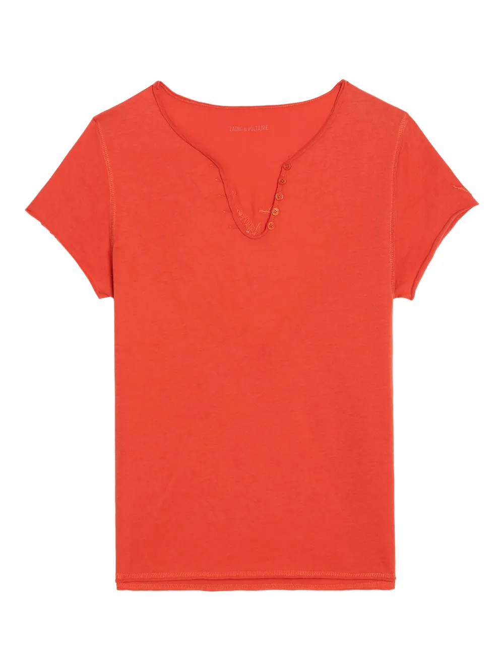 Zadig&Voltaire Henley T-shirt - Arancione