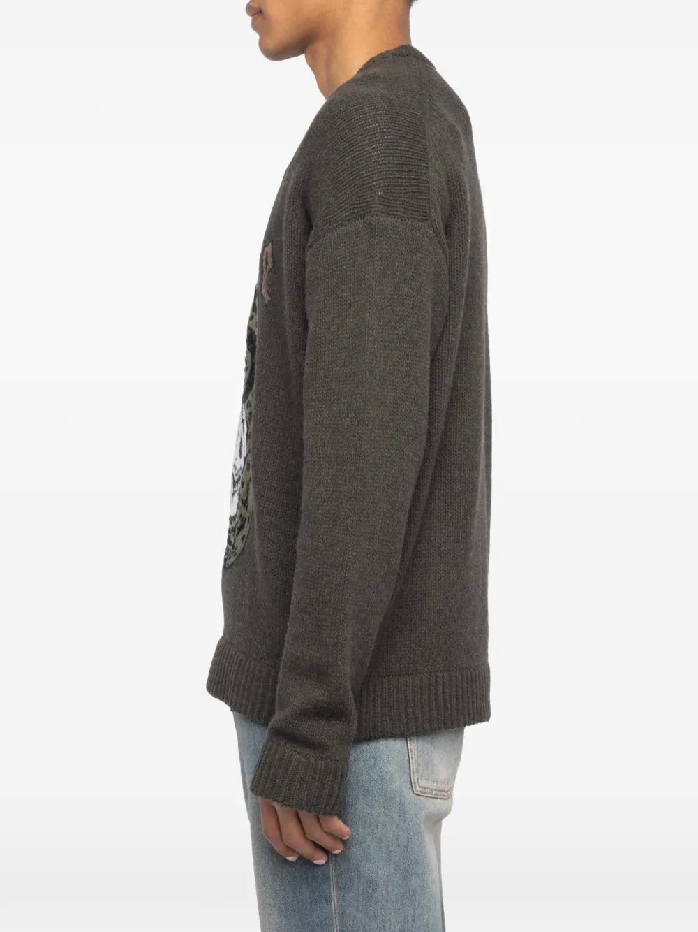  Zadig&voltaire Marko Snake-motif Sweater - Green 