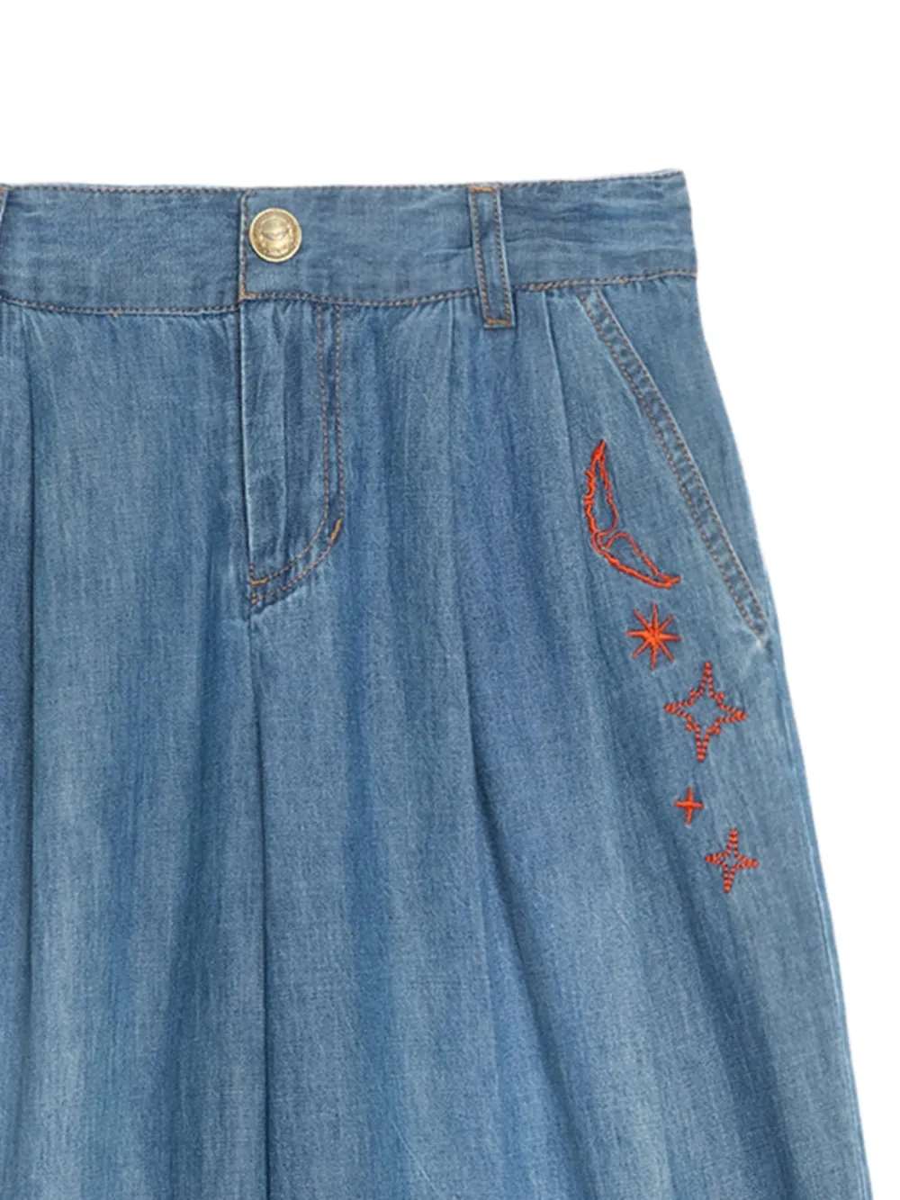  Zadig&voltaire Embroidery Jeans - Blue 