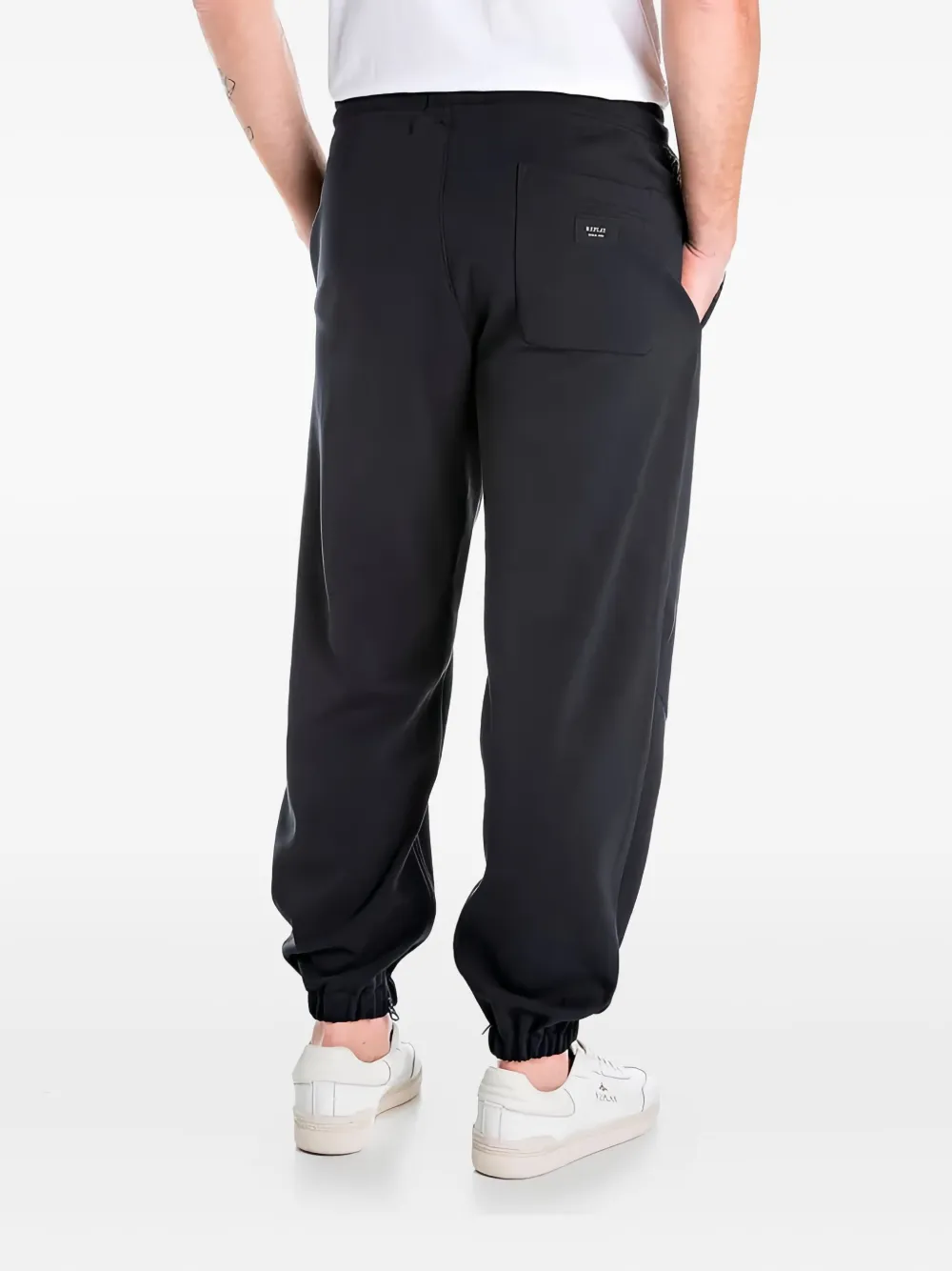 Replay Trainingsbroek met trekkoord Zwart