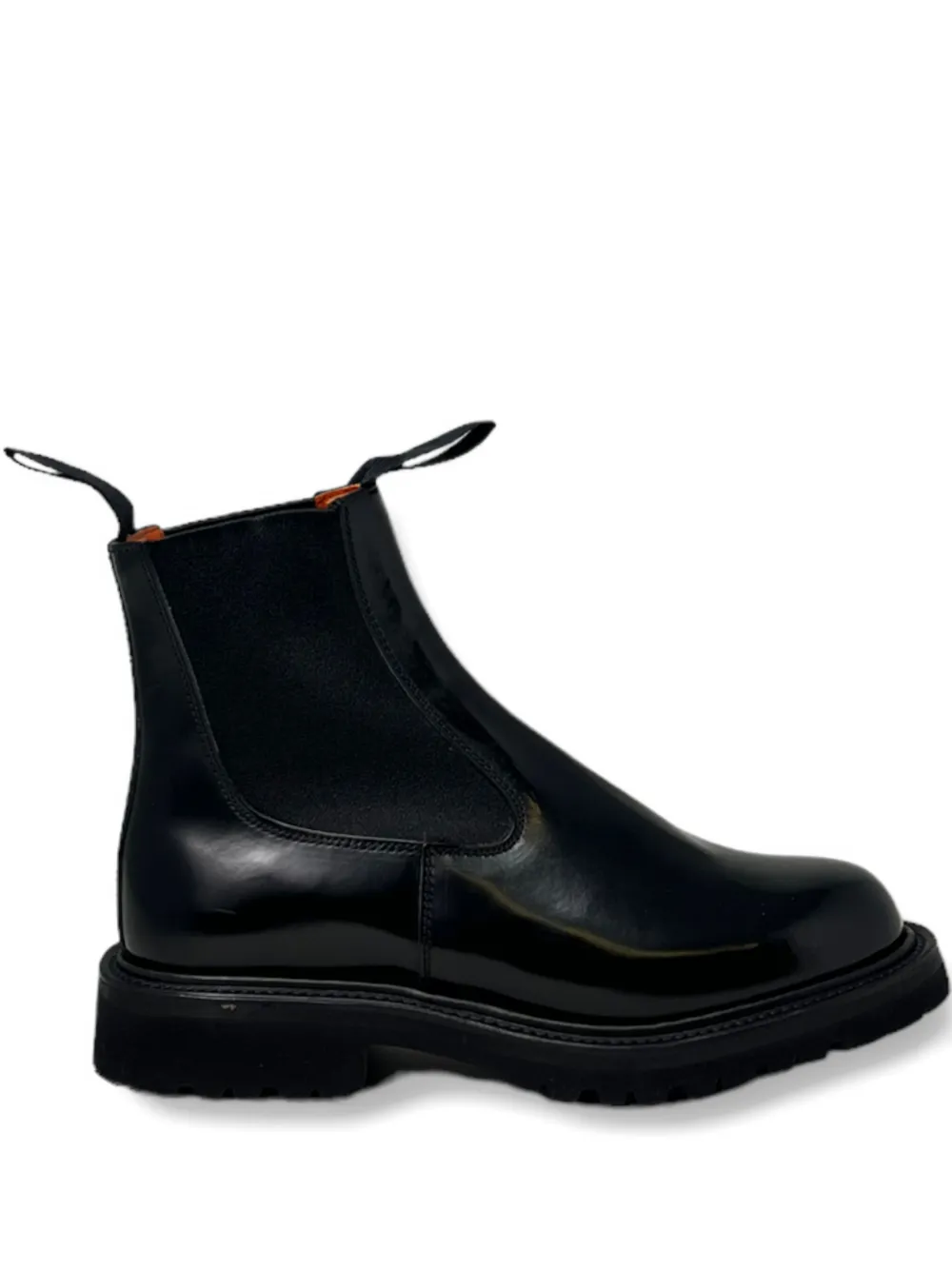 Tricker's Paula laarzen met chunky zool Zwart