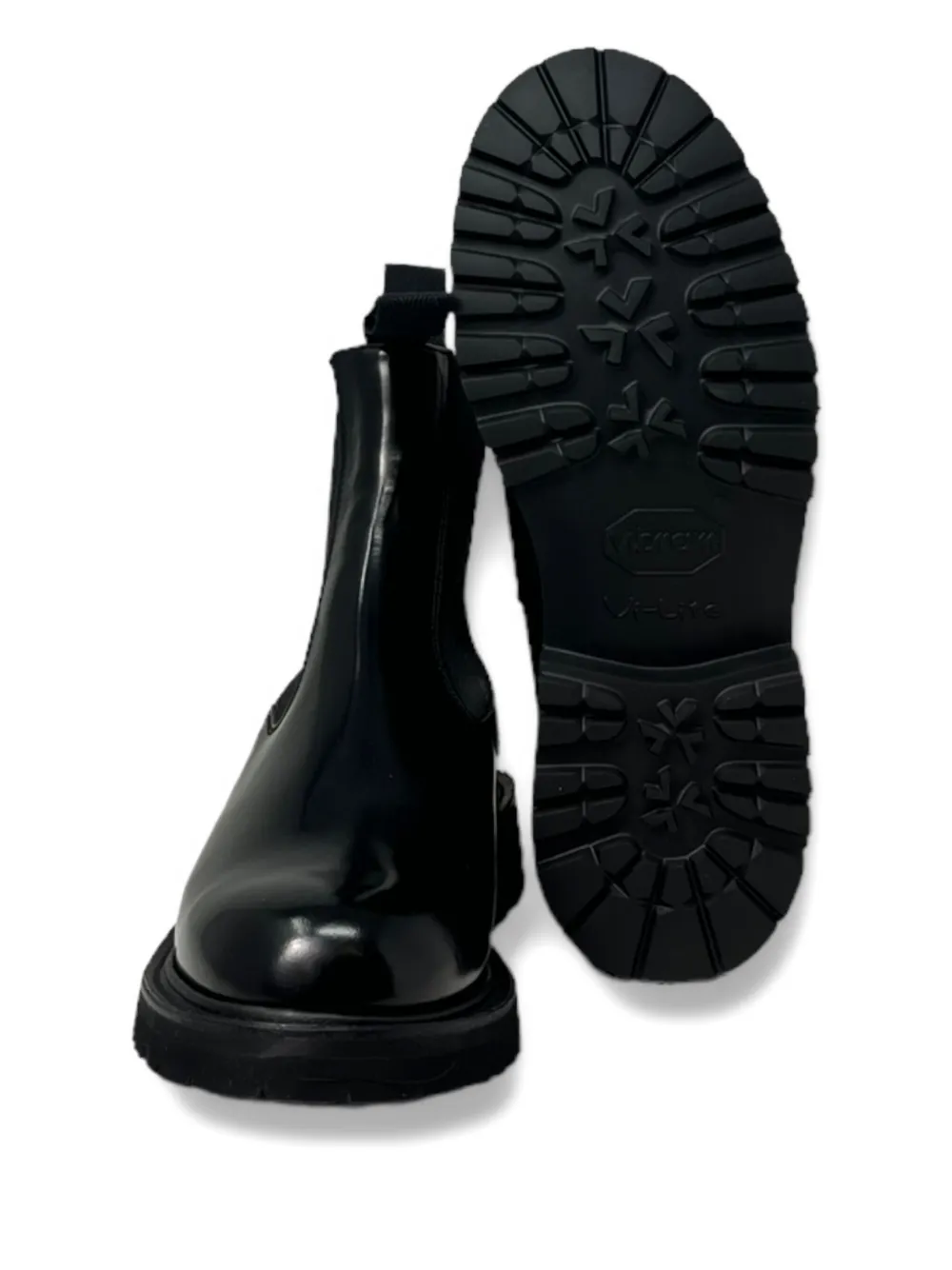 Tricker's Paula laarzen met chunky zool Zwart