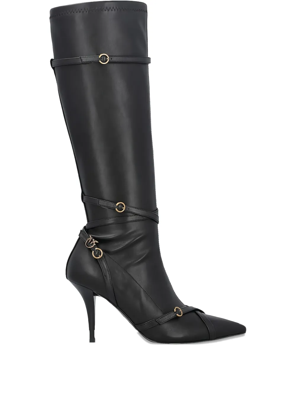 Pinko Lucy Strap 13 Pumps In Black