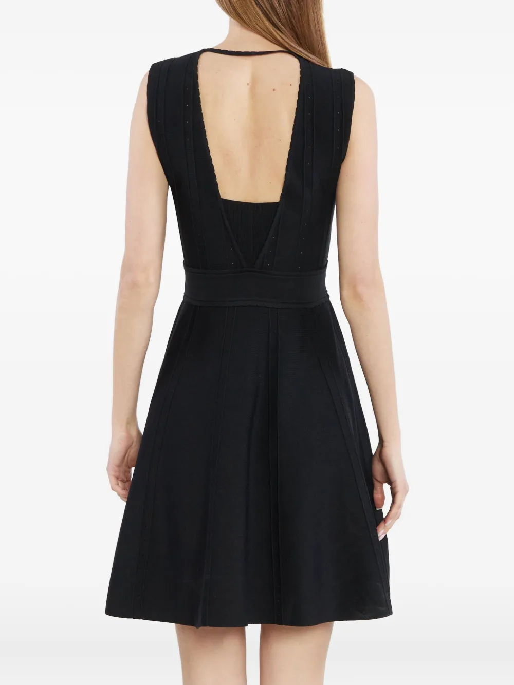 Blugirl Mini-jurk met ceintuur Zwart