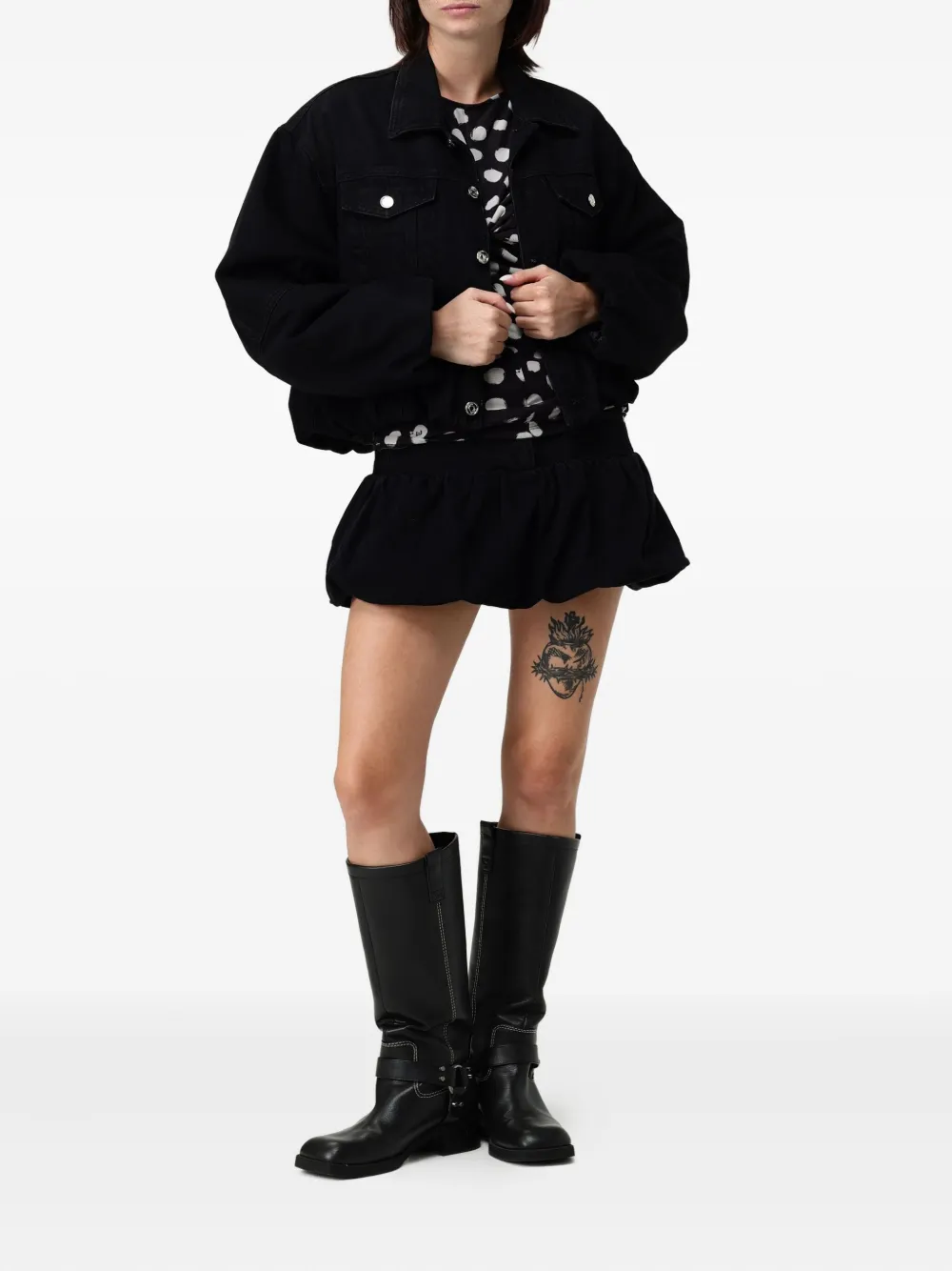 LIU JO balloon denim jacket | Denim Jackets | Image 2