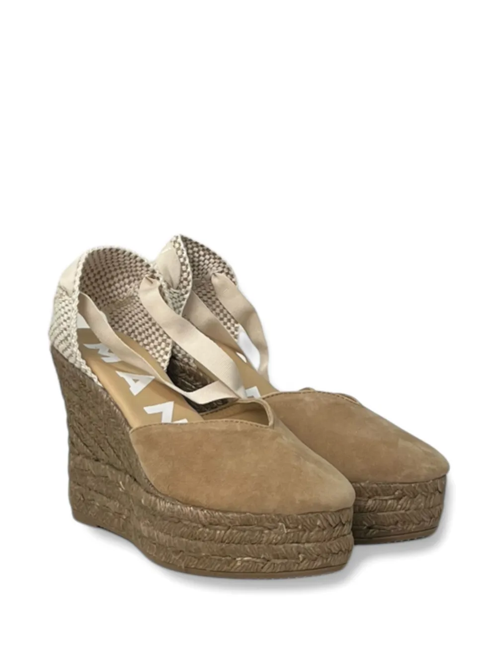 Manebi 110 mm Hamptons espadrilles Bruin