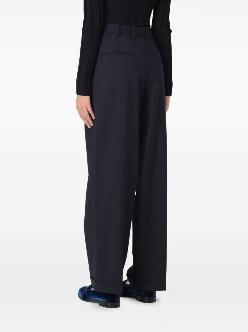 A.P.C. Melisandre geplooide broek Blauw