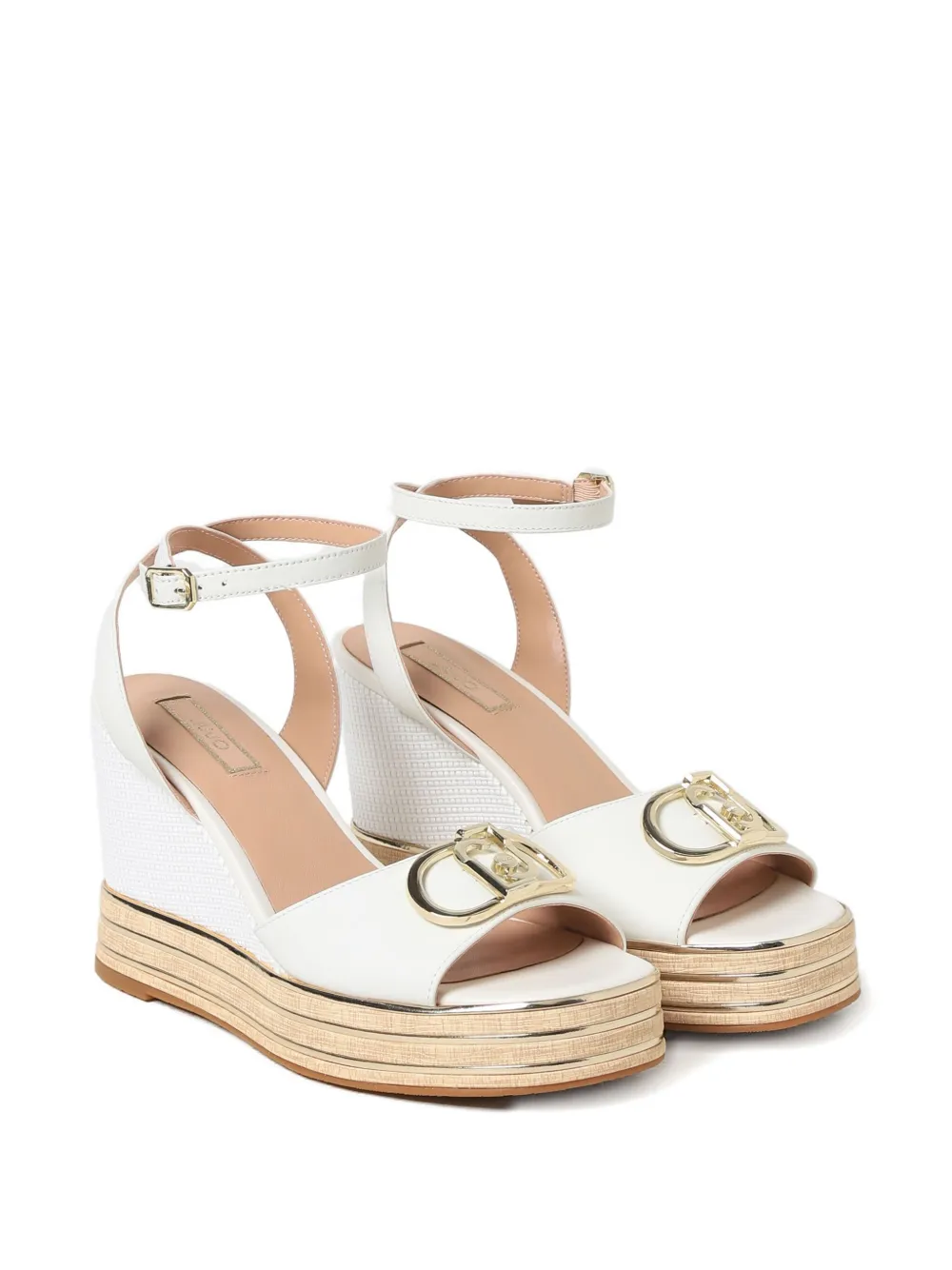 LIU JO Sandalen met gesp Wit