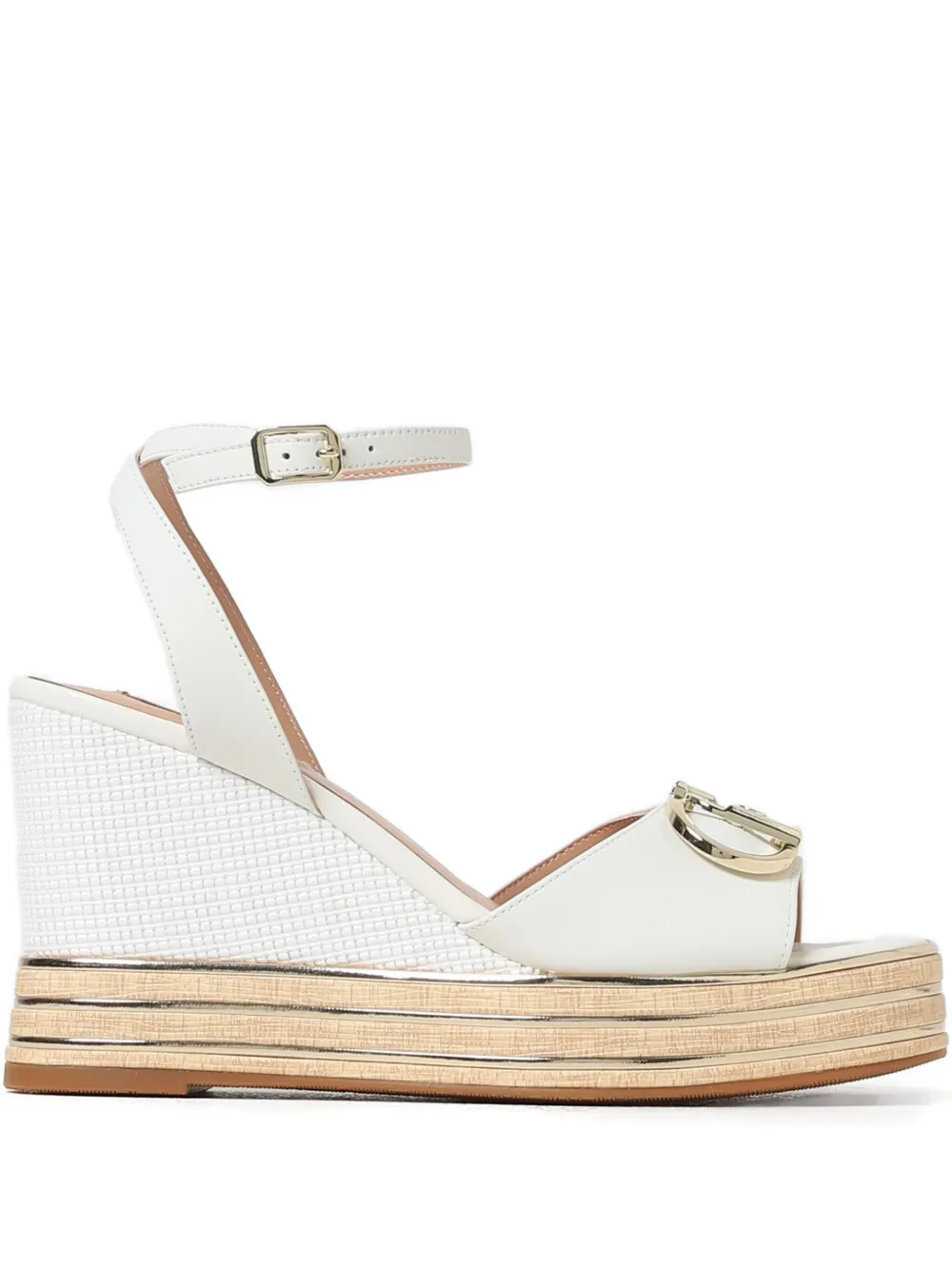 LIU JO Sandalen met gesp Wit
