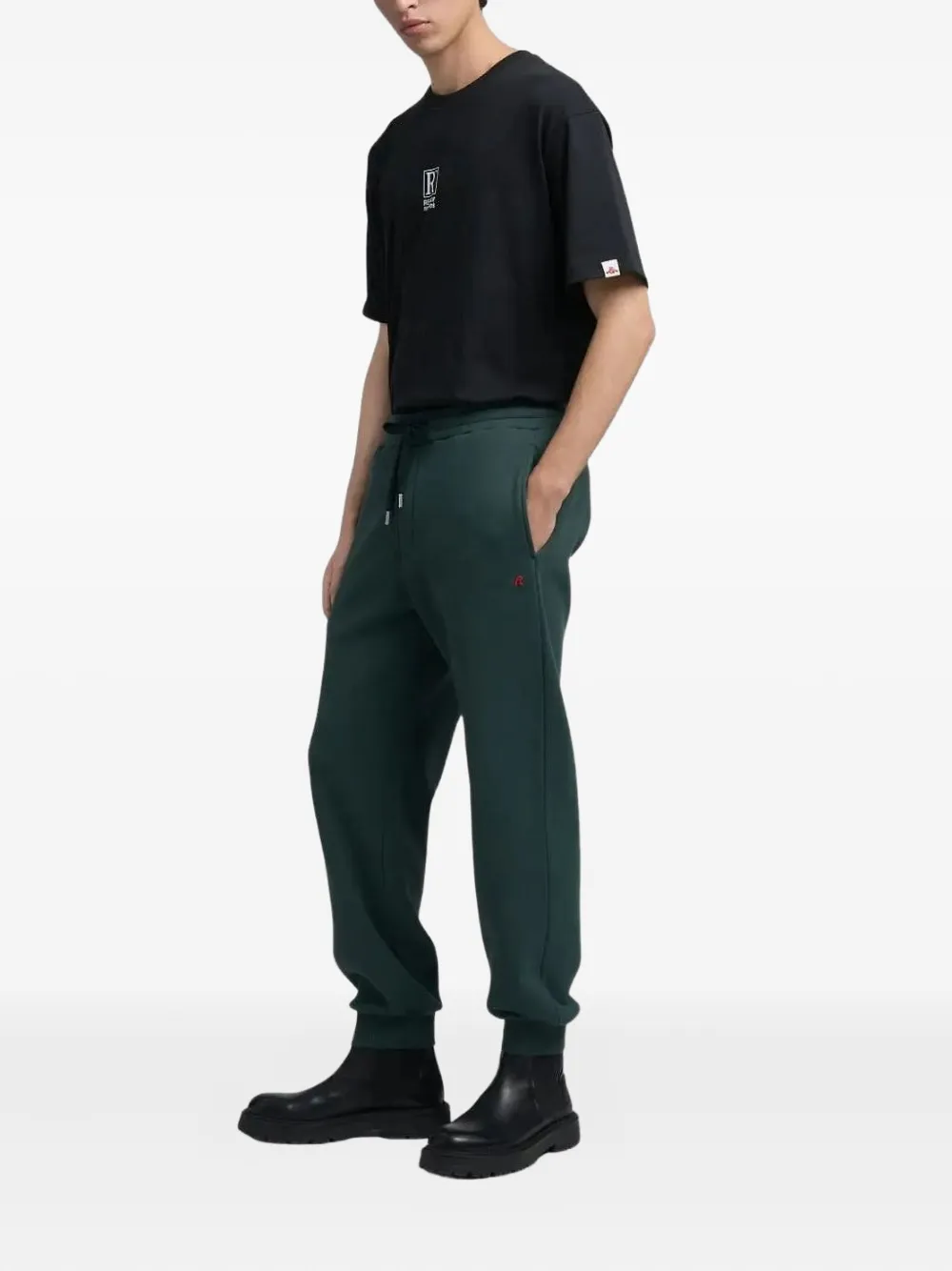 Replay logo-detail drawstring track pants | Pants | Image 2
