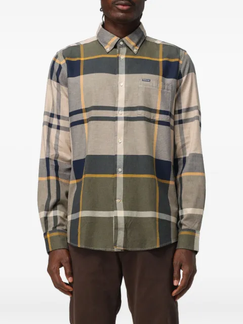 Barbour قميص 'دنون' بجيب بكاروهات