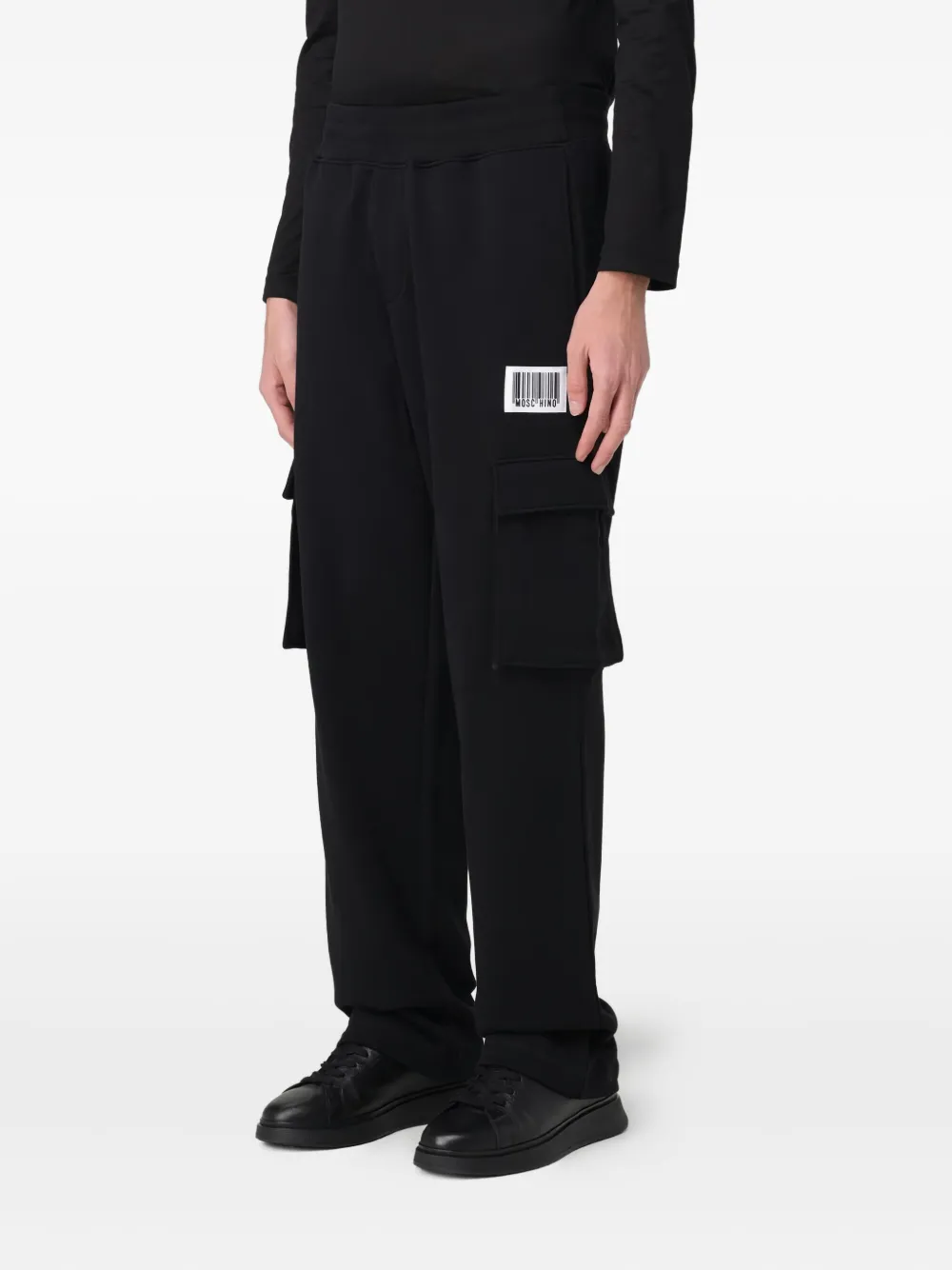 MOSCHINO JEANS cargo-pocket trousers - Zwart