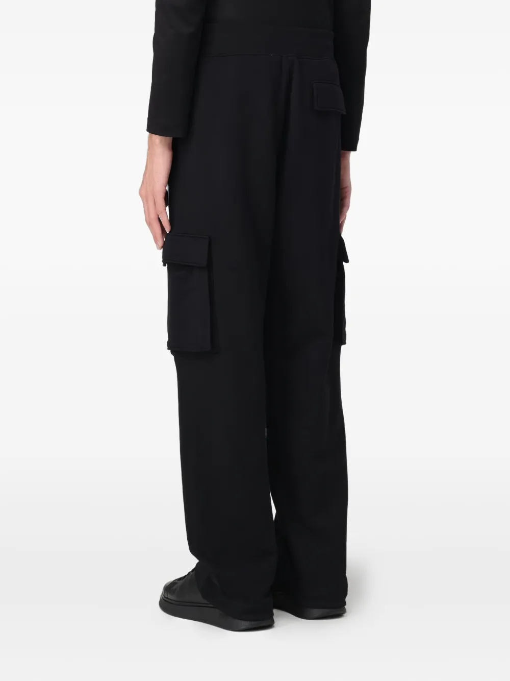 MOSCHINO JEANS Broek met cargo zak Zwart