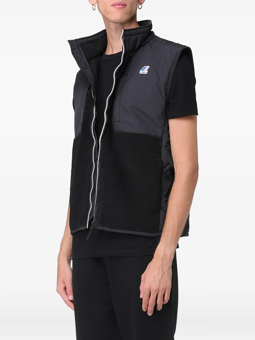 K-Way Vital 4.0 fleece gilet Zwart