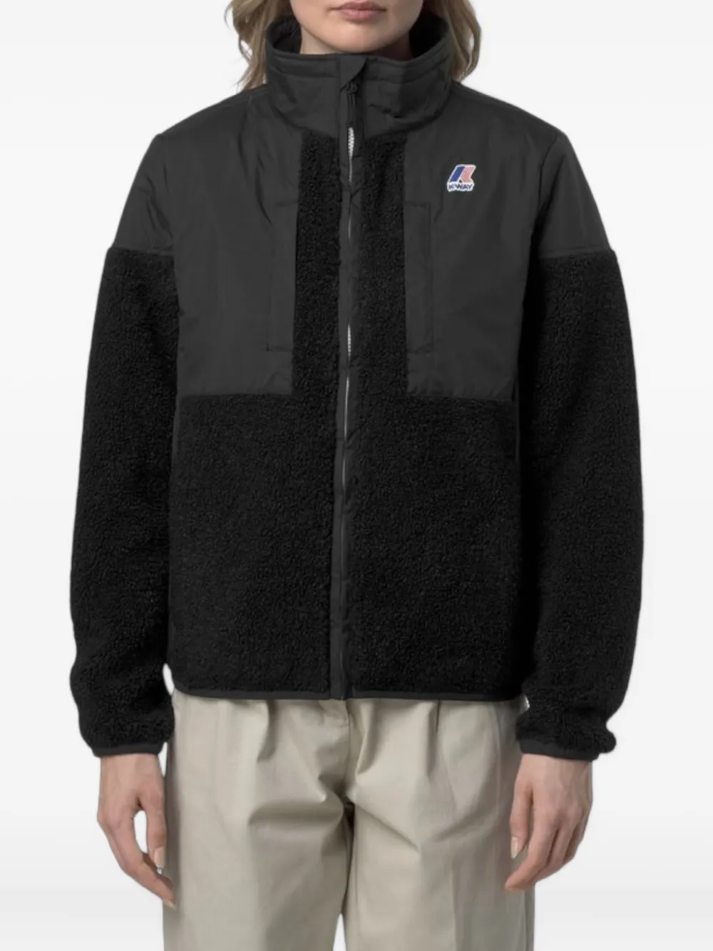 K-way Sixte 4.0 Orsetto Jacket In Black
