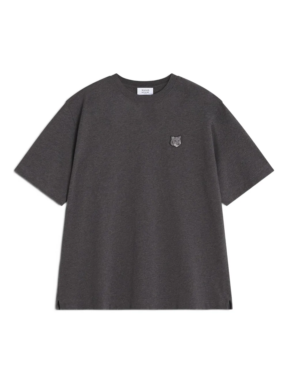 Maison Kitsuné ロゴ Tシャツ - グレー Maison Kitsuné ロゴ Tシャツ - グレー