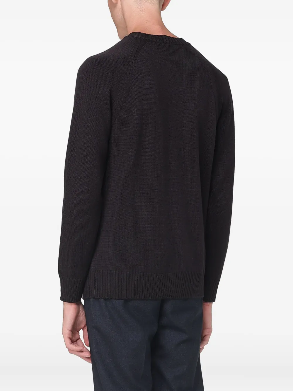 Paolo Pecora round-neck raglan sweater | Knitted Sweaters | Image 2