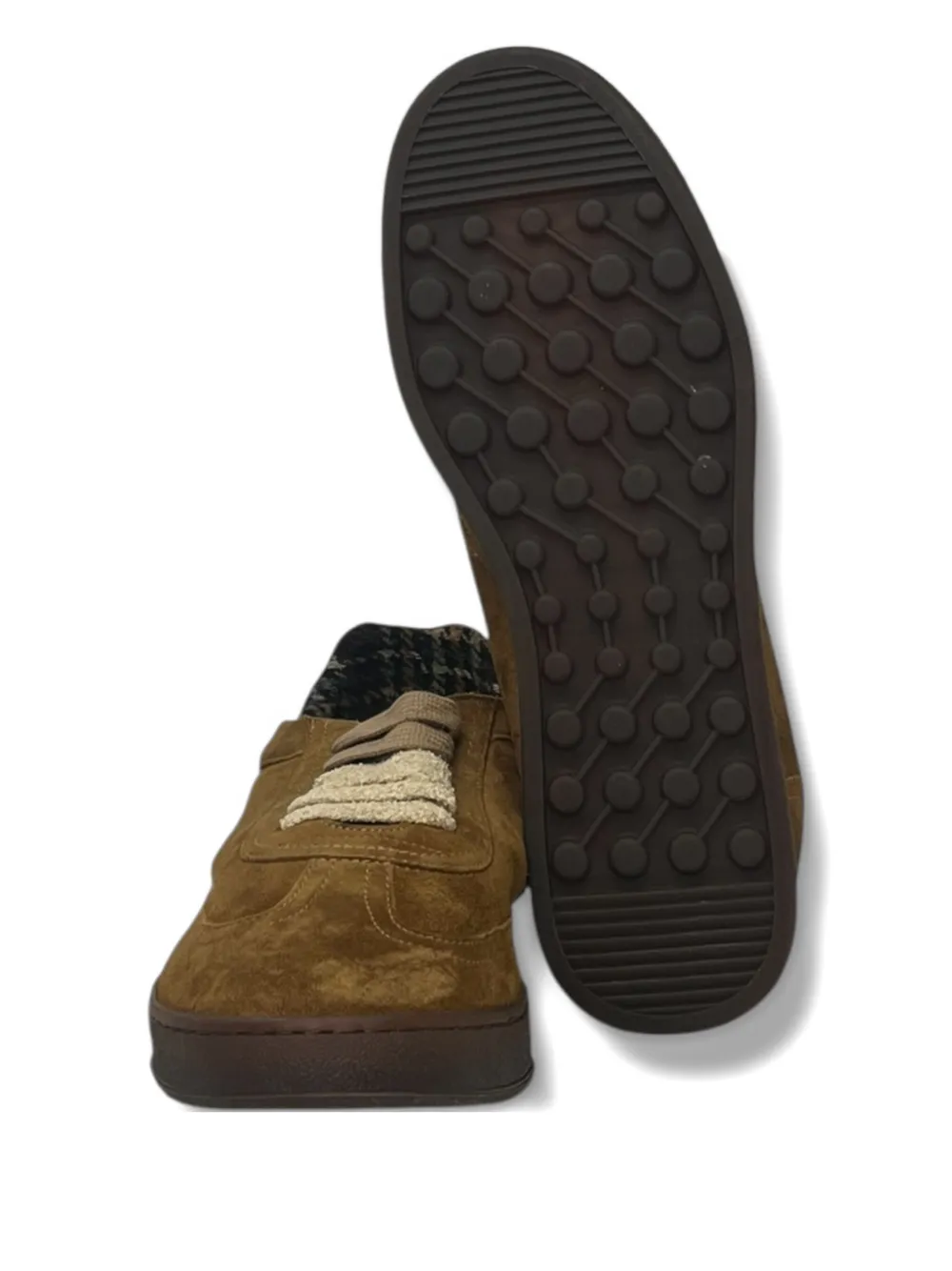 SOLDINI80 Akira Amalfi suède sneakers Bruin