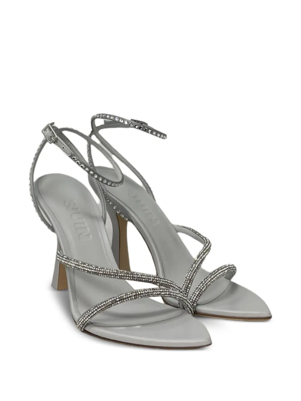 3juin 100mm verfraaide sandalen Grijs