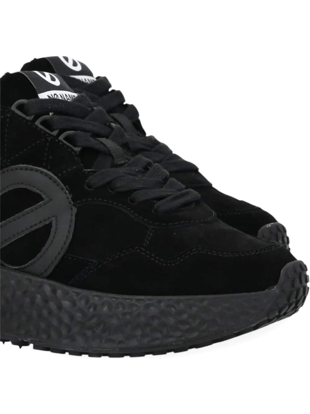 No Name Carter Suede Sneakers In Black