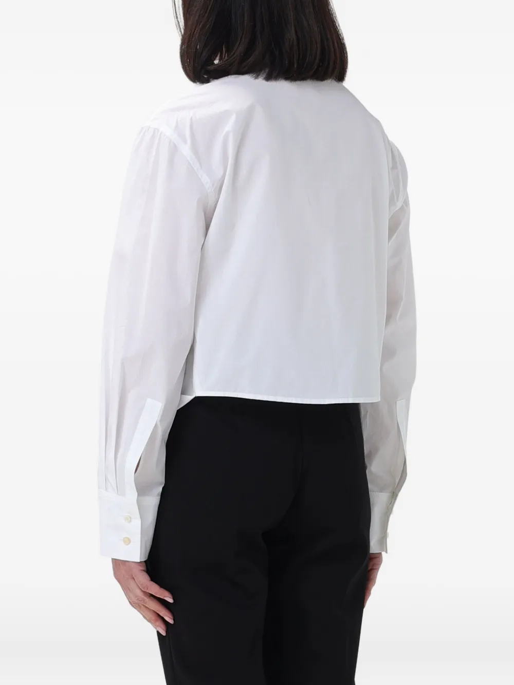MALIPARMI sculpted-flower shirt | Shirts | Image 2