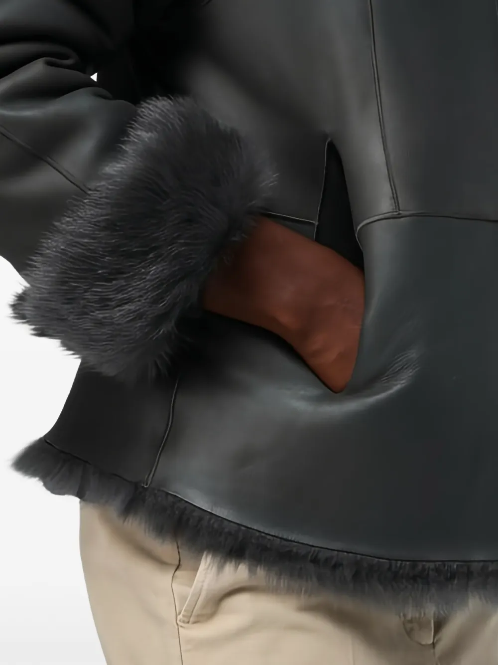 Reversible Shearling Jacket