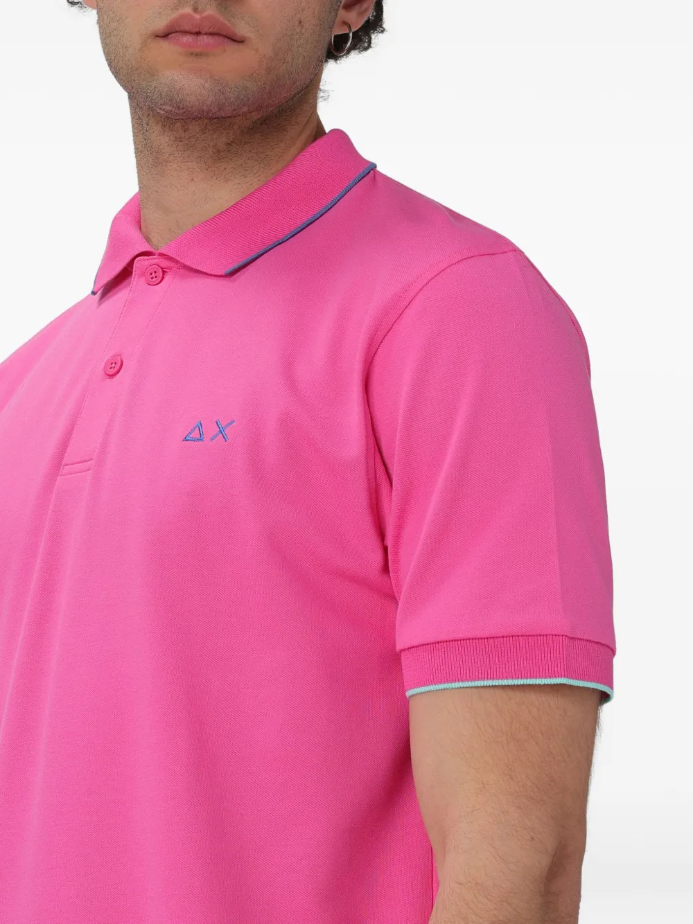 Sun68 Poloshirt met korte mouwen Roze