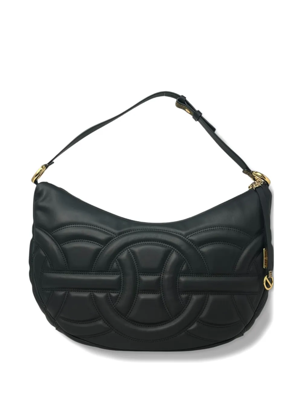 Borbonese medium Rondo´ shoulder bag - Zwart