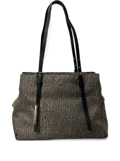 Borbonese medium printed shoulder bag
