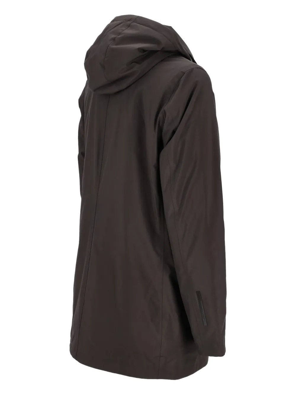 People Of Shibuya TAKUYIA jas met capuchon Bruin