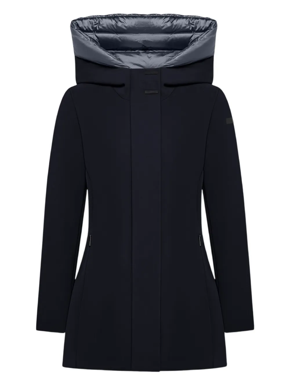 RRD padded-hood coat | Black | Image 1