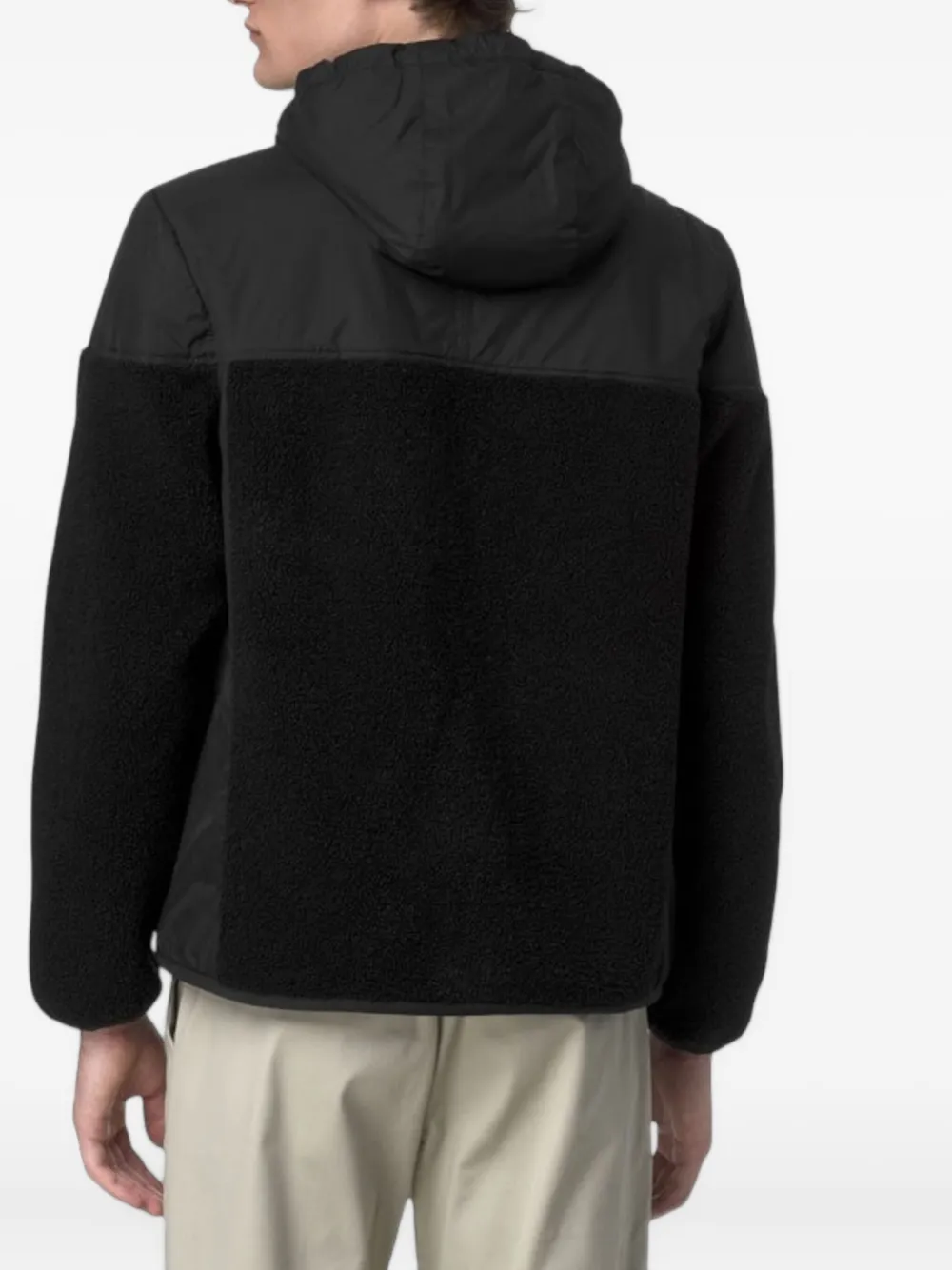 K-way Samson Hooded Jacket In Black
