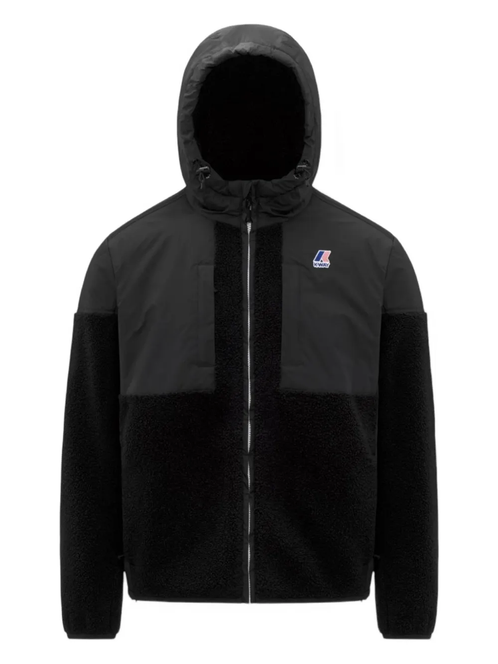 K-way Samson Hooded Jacket In Black