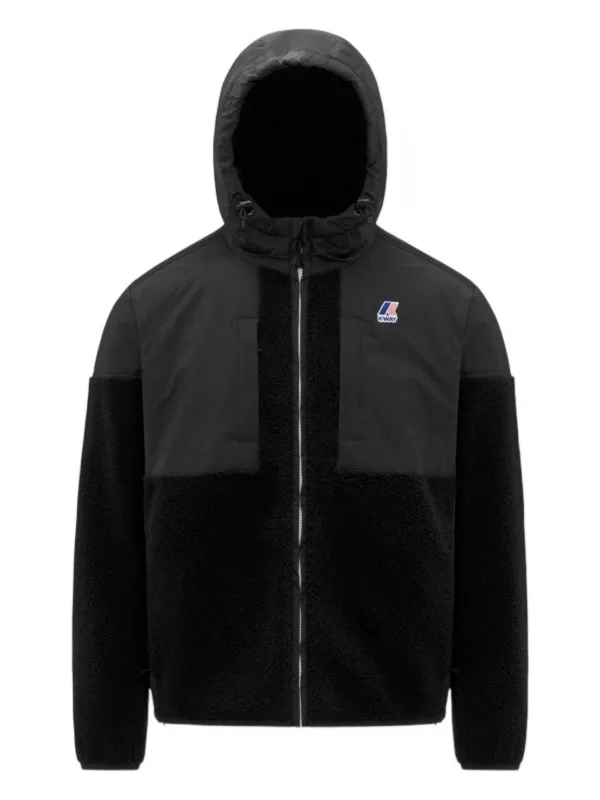 K-Way Samson Hooded Jacket | Black | FARFETCH