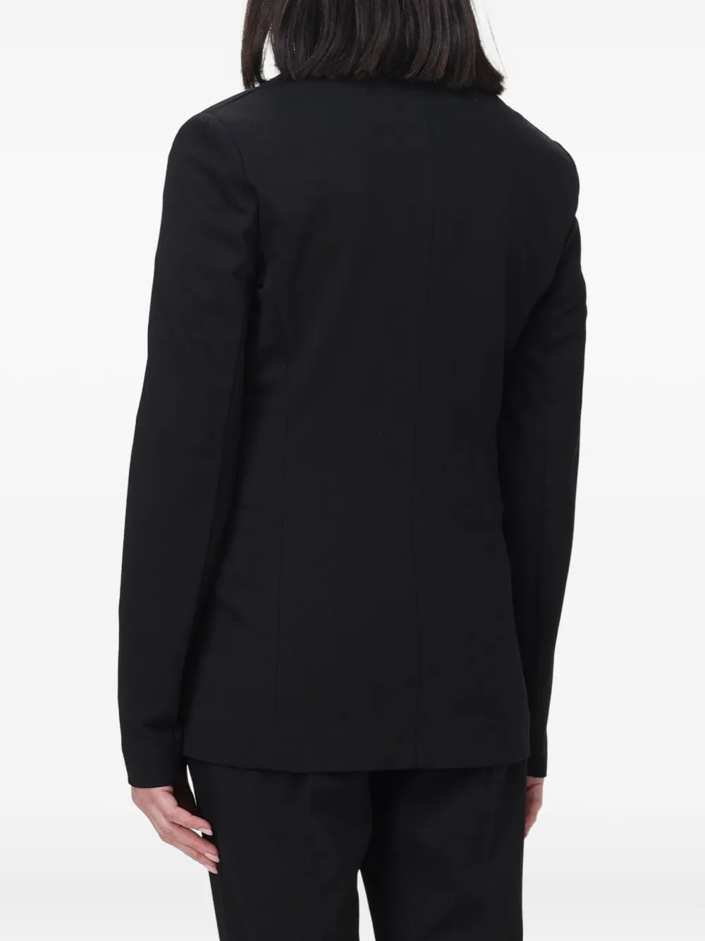 Maliparmi Single-breasted Blazer In Black