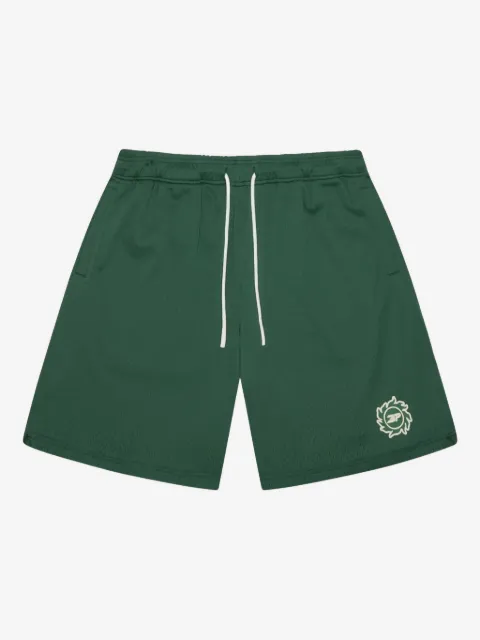 BROKEN PLANET logo-detail shorts